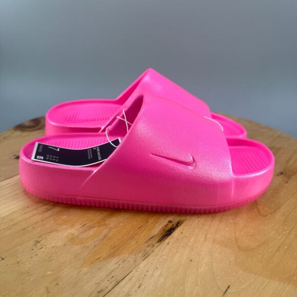 Nike Calm Slide SE Women’s Size 7 Slide FV5940 -600 Hyper Pink Hyper Rose - Picture 5 of 6